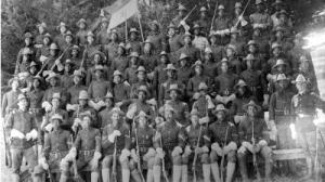 Charles Young Buffalo Soldiers Group Photo